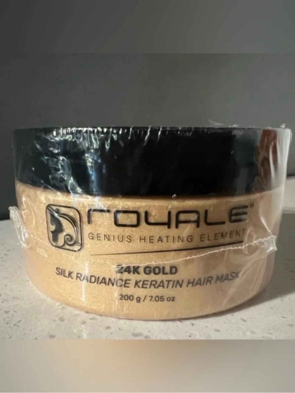 Royale 24K Gold Silk Radiance Keratin Hair Mask - Retail $99